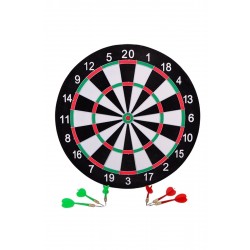 Çift Taraflı 44 vm Dart Tahtası Ve 6 Adet Ok