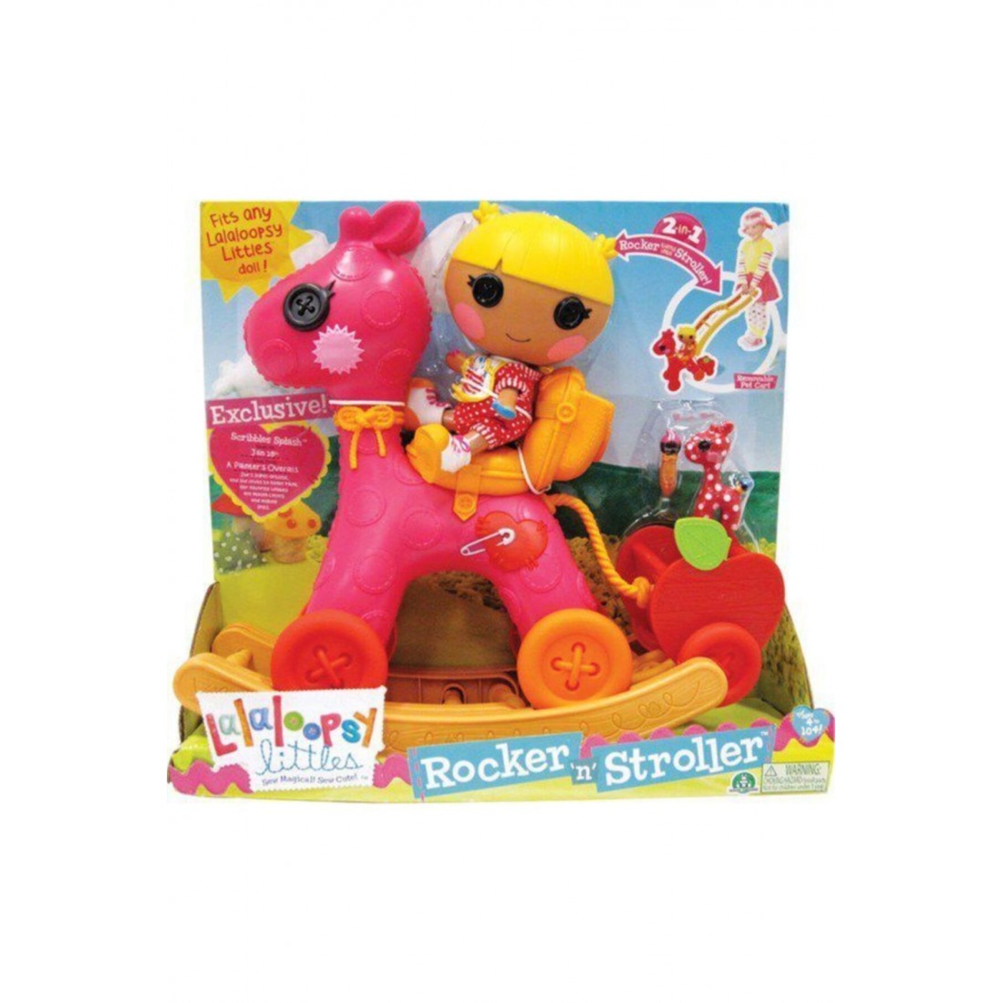 Lalaloopsy Littles Sallanan At Bebek Rocker Stroller Giochi Preziosi