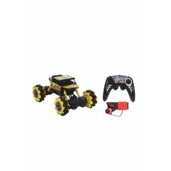 Metal 4x4 Off Road Rc Ve El'den Kontrol 2.4 Ghz Drift King, Rock Crawler