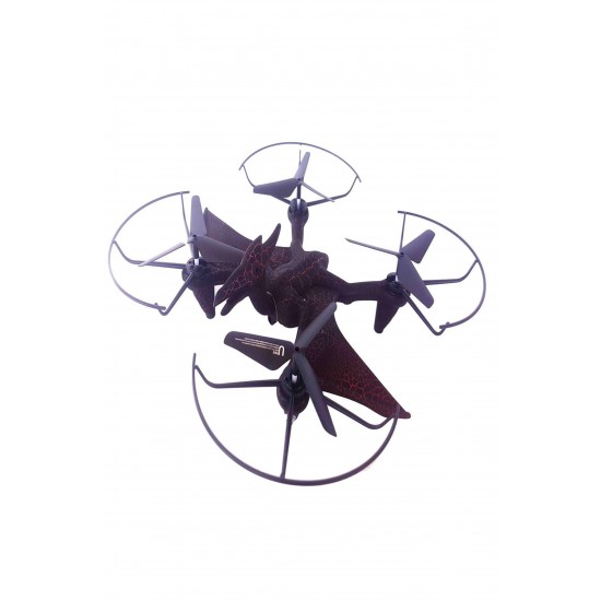 Oyuncak Uçan Dinazor Drone Şarjlı Uzaktan Kumandalı Drone Uçan H6