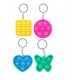 Pop It Push Bubble Fidget Oyuncak Kalemlik Popit + 4 Adet Popıt Anahtarlık Pop It Set