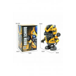 Robot Dance Hero Bumble Bee Işıklı Dans Eden Transformers