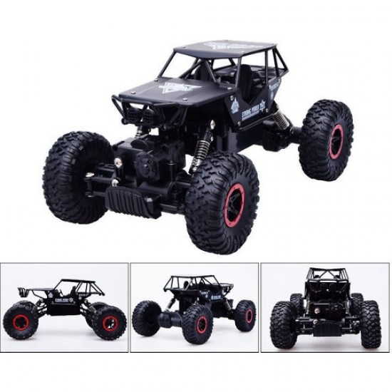 Rock Crawler Monster Off Road Metal Gövde 2.4ghz Dağda, Çölde, Kayalıklarda Buggy Jeep 4x4 1:18