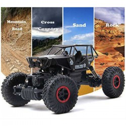 Rock Crawler Off Road - Metal Gövde 2.4ghz 4x4 U/k Dağda, Çölde, Kayalıklarda Giden Buggy Jeep