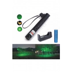 Şarjlı 5000mv Yeşil Lazer Pointer