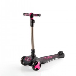 Unisex Çocuk Pembe Nova Işıklı Scooter